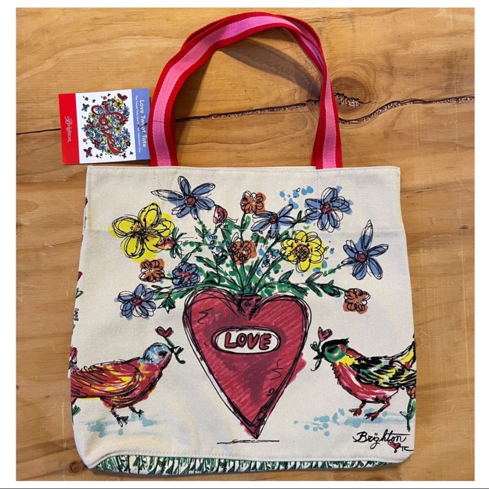 Brighton Love Tweet Tote BNWT